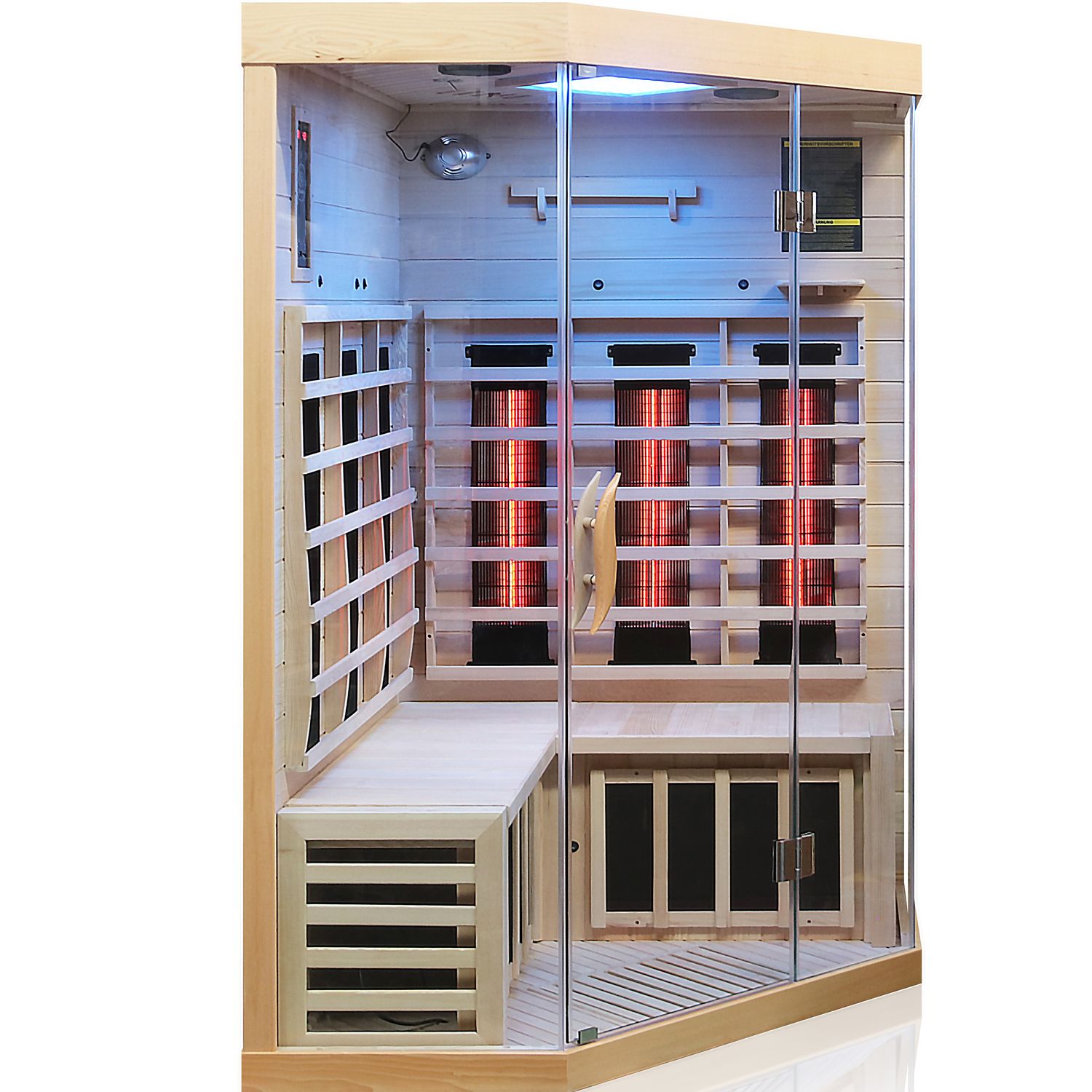 Velsauna Bris 120 — Infrarød kabine · 120x120 cm. Billede 1 af 8.
