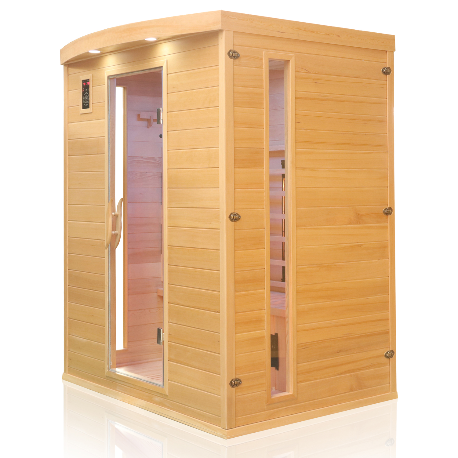 Velsauna Fjord 160 — Infrarød kabine · 160x105 cm. Billede 1 af 8.