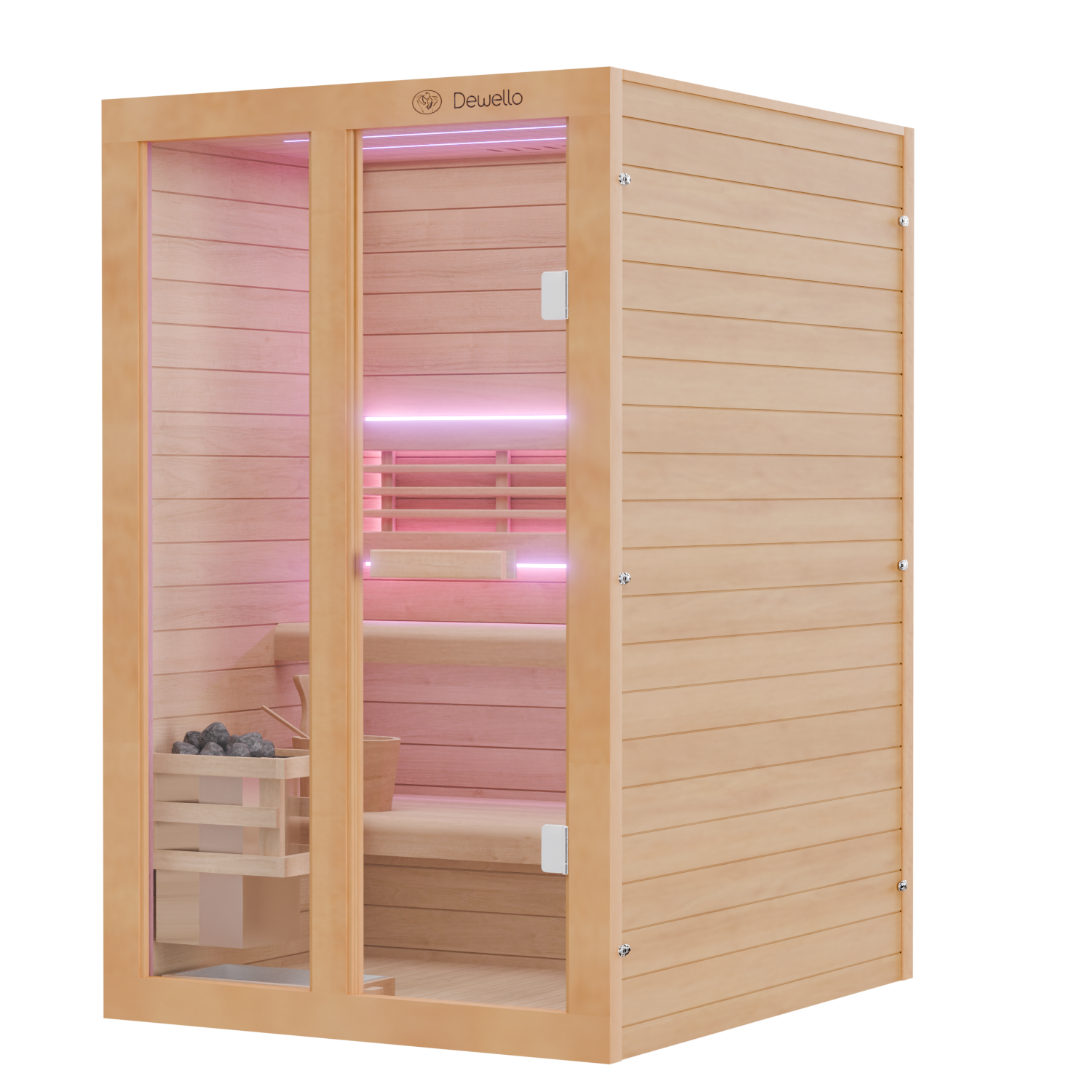 Velsauna Inari 120 — Finsk sauna · Harvia-ovn inkluderet. Billede 1 af 8.